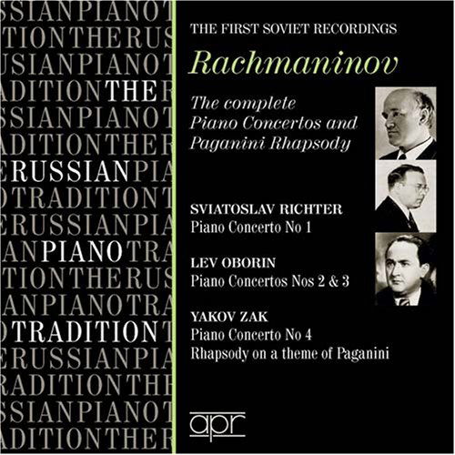 Complete Piano Concertos / Paganini Rhapsodies - S. Rachmaninov - Musik - APR - 5024709160051 - 3. Juli 2018