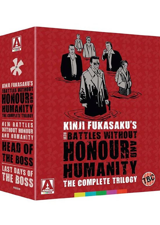 Cover for Kinji Fukasaku · New Battles Without Honour and Humanity: The Complete Trilogy (Blu-ray) [Limited edition] (2017)