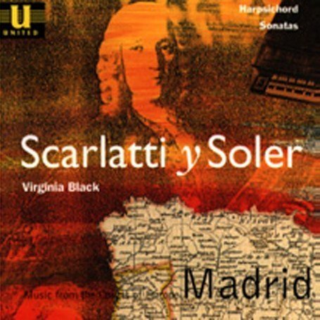 Cover for Virginia Black · Music from the Courts of Europe - Madrid - Harpsichord Sonatas Cala Records Klassisk (CD) (1995)