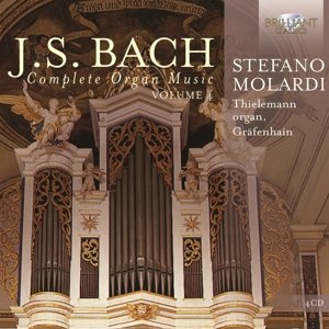 Cover for Johann Sebastian Bach · Complete Organ Music Vol.4 (CD) (2018)