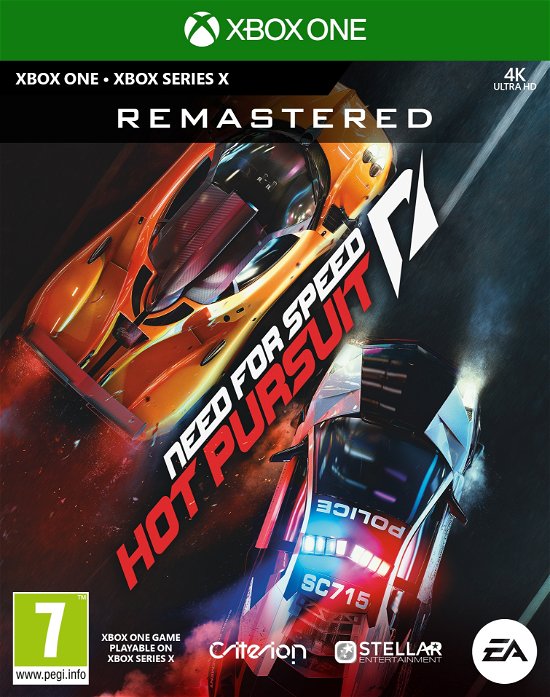 Cover for Electronic Arts · Nfs Hot Pursuit Remastered (XONE) (2020)