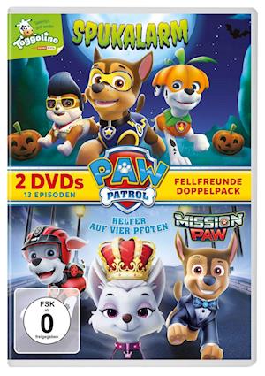 Paw Patrol-spukalarm & Paw Patrol-mission... - Keine Informationen - Elokuva -  - 5053083163051 - keskiviikko 30. marraskuuta 2022