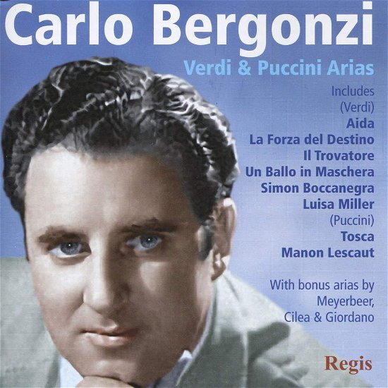 Cover for Carlo Bergonzi · Sings Puccini Verdi &amp; More (CD) (2013)