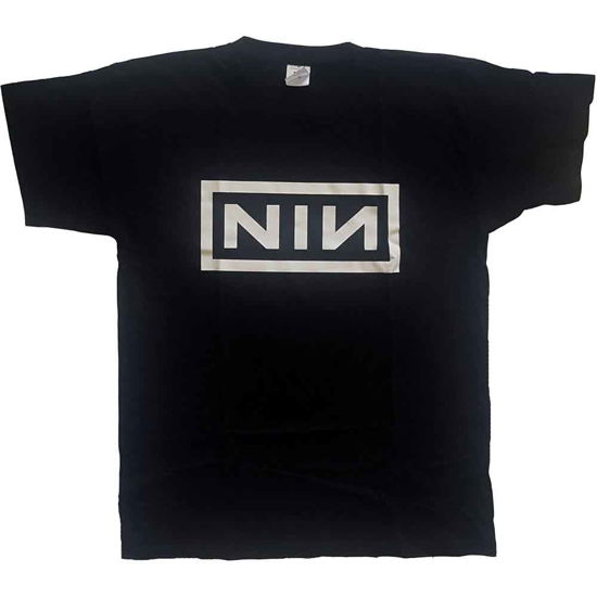 Cover for Nine Inch Nails · Nine Inch Nails Unisex T-Shirt: Classic Logo (T-shirt) [size L] [Black - Unisex edition]