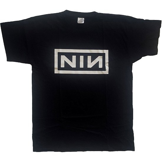 Cover for Nine Inch Nails · Nine Inch Nails Unisex T-Shirt: Classic Logo (T-shirt) [size L] [Black - Unisex edition]