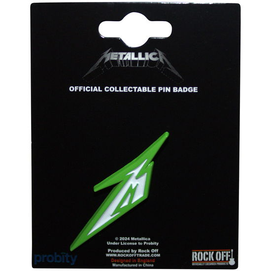 Cover for Metallica · Metallica Pin Badge: M Logo (Anstecker)