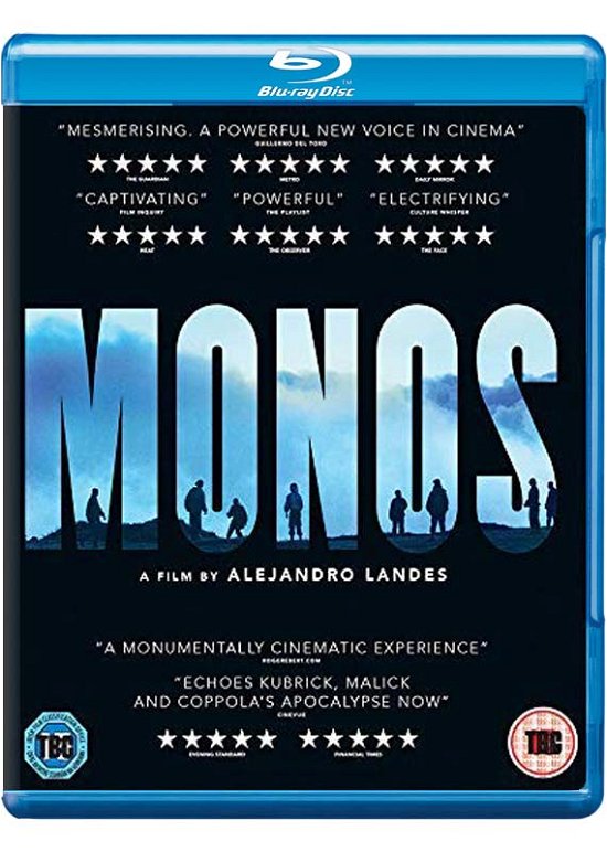 Cover for Monos Bluray (Blu-ray) (2020)