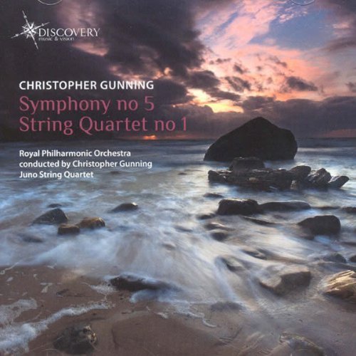 Symphony No 5 / String Quartet No 1 - Gunning / Rpo / Juno String Quartet - Music - DISCOVERY - 5060293320051 - September 10, 2013