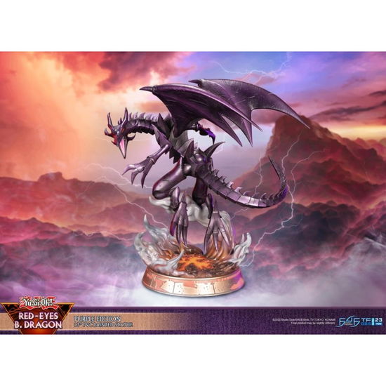 Cover for First 4 Figures · Yu-gi-oh! Red Eyes Black Dragon - Purple Edition (MERCH) [Purple edition] (2025)