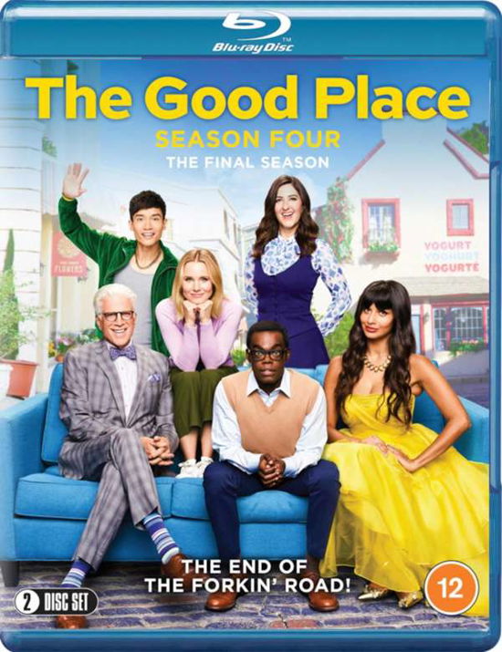 Cover for The Good Place Season 4 Bluray (Blu-Ray) (2021)