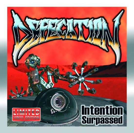 Cover for Defecation · Intention Surpassed (LP) (2017)