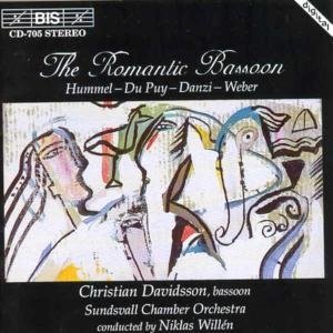Romantic Bassoon - Hummel / Du Puy / Danzi / Weber / Willen / Sco - Musik - Bis - 7318590007051 - 30. Mai 1995