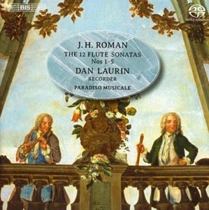 Cover for Laurin / Paradiso Musicale · Roman: 12 Flute Sonatas 1-5 (CD) (2015)