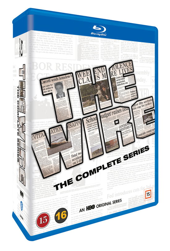 Cover for The Wire · The Wire - The Complete Series (Blu-Ray) (2020)