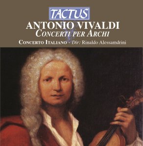 Concerti Per Archi - A. Vivaldi - Musik - TACTUS - 8007194100051 - 2012