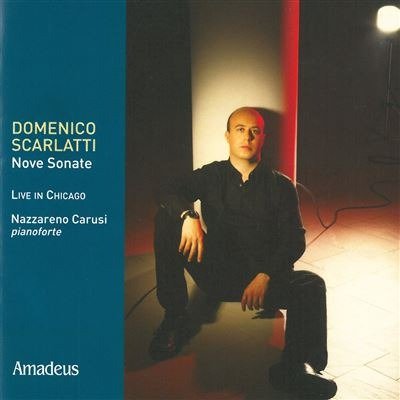 Cover for Domenico Scarlatti  · Nove Sonate - Live In Chicago (CD)