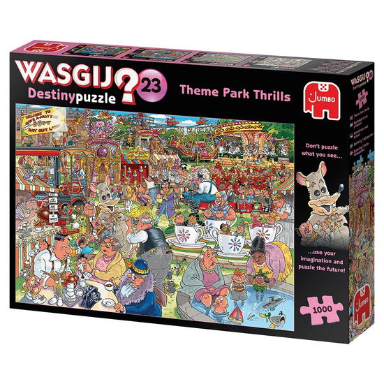 Wasgij Destiny - Theme Park Thrills ( 23 ) ( 1000 Pcs ) - Puzzle - Merchandise - Jumbo - 8710126250051 - 