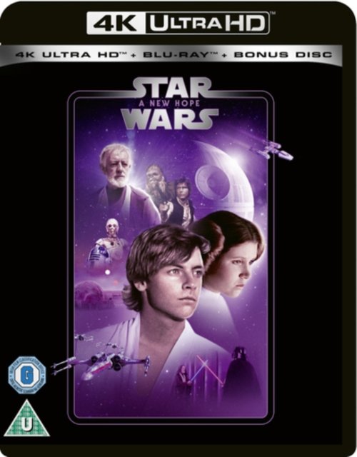 Cover for Star Wars Episode Iv - a New H · Star Wars - A New Hope (4K UHD Blu-ray) (2020)