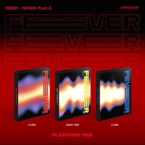 ZERO : FEVER PART.2 - ATEEZ - Musiikki - KQ Entertainment - 8809898020051 - keskiviikko 5. maaliskuuta 2025