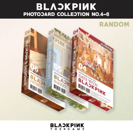 The Game Photocard Collection - BLACKPINK - Merchandise - YG ENTERTAINMENT - 8809949670051 - 8. december 2023