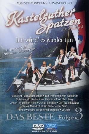 Cover for Kastelruther Spatzen · Das Beste - Folge 3 (DVD) (2001)