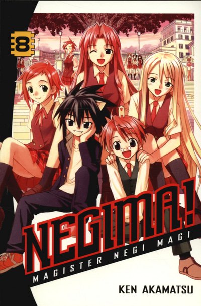 Cover for Ken Akamatsu · Negima volume 8 (Pocketbok) (2006)