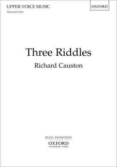 Three Riddles -  - Books - Oxford University Press - 9780193360051 - September 8, 2024