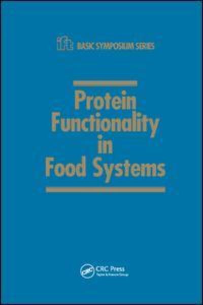 Cover for Navam S. Hettiarachchy · Protein Functionality in Food Systems (Paperback Book) (2019)