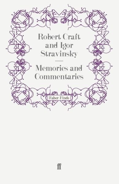 Cover for Robert Craft · Memories and Commentaries (Paperback Bog) [Main edition] (2009)