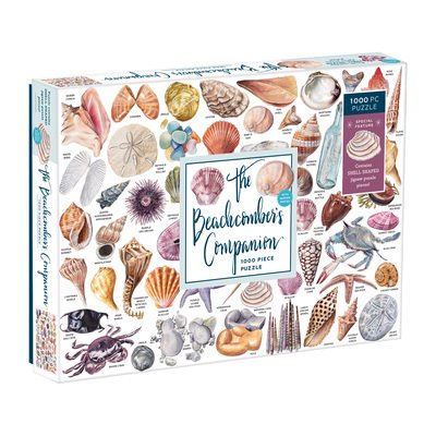 The Beachcomber's Companion 1000 Piece Puzzle With Shaped Pieces - Sarah McMenemy - Brädspel - Galison - 9780735357051 - 15 januari 2019
