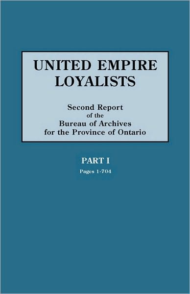 Cover for Alexander Mrs Fraser · United Empire Loyalists. Enquiry into the Losses and Services in Consequence of Their Loyalty. Evidence in the Canadian Claims. Second Report of the B (Paperback Book) (2010)