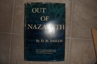 Cover for D. M. Baillie · Out of Nazareth (Hardcover Book) (2012)