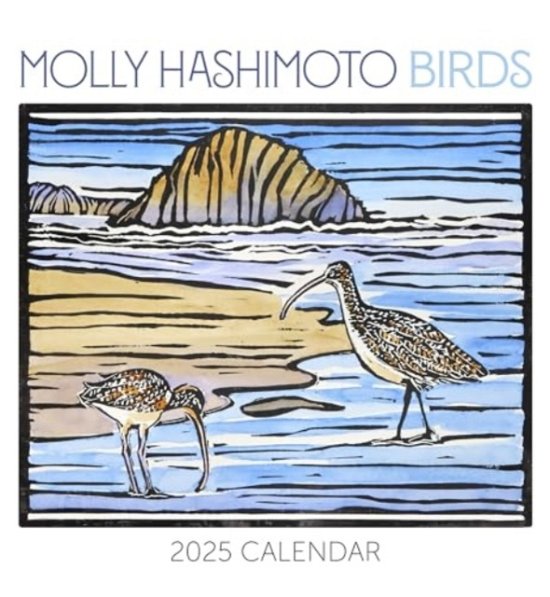 Cover for Molly Hashimoto · Molly Hashimoto: Birds 2025 Wall Calendar (Paperback Book) (2024)