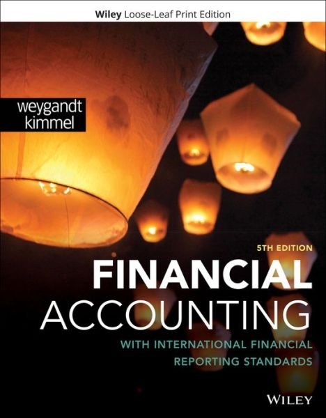 Cover for Weygandt, Jerry J. (University of Wisconsin, Madison) · Financial Accounting with International Financial Reporting Standards (Paperback Bog) (2022)