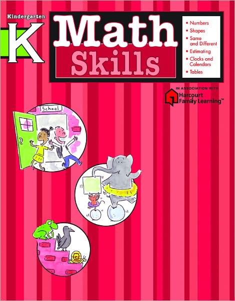 Math Skills, Kindergarten - Mike Moran - Books - Flash Kids - 9781411401051 - July 19, 2004