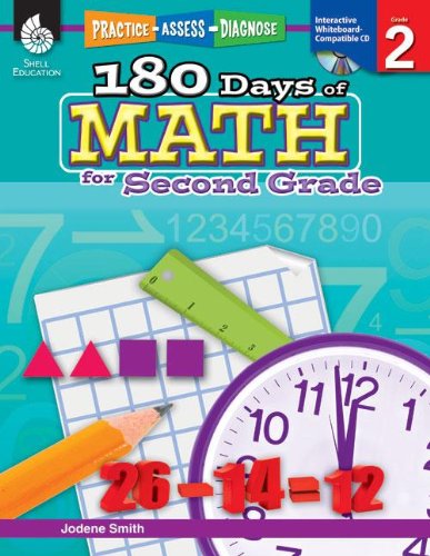 Cover for Jodene Smith · 180 Days™: Math for Second Grade: Practice, Assess, Diagnose - 180 Days of Practice (Paperback Book) (2011)