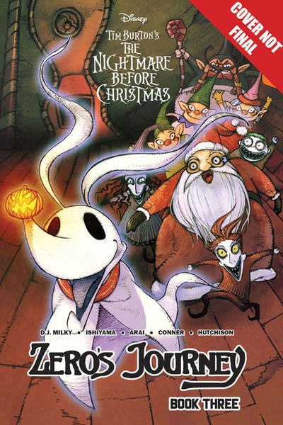 Cover for Milky · Disney Manga: Tim Burton's The Nightmare Before Christmas - Zero's Journey Book Three (Pocketbok) (2019)