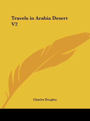 Cover for Charles M Doughty · Travels in Arabia Desert V2 (Paperback Book) (2007)