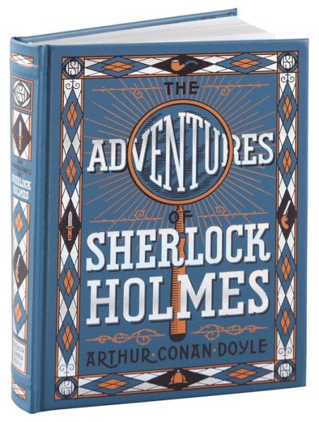 Cover for Sir Arthur Conan Doyle · The Adventure of Sherlock Holmes - Barnes &amp; Noble Leatherbound Children's Classics (Hardcover Book) [Bonded Leather edition] (2016)