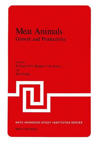 Cover for D Lister · Meat Animals: Growth and Productivity - NATO Science Series A (Paperback Book) [Softcover reprint of the original 1st ed. 1976 edition] (2012)