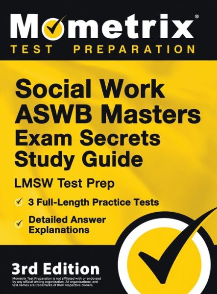 Cover for Matthew Bowling · Social Work ASWB Masters Exam Secrets Study Guide - LMSW Test Prep, Full-Length Practice Test, Detailed Answer Explanations (Hardcover Book) (2021)