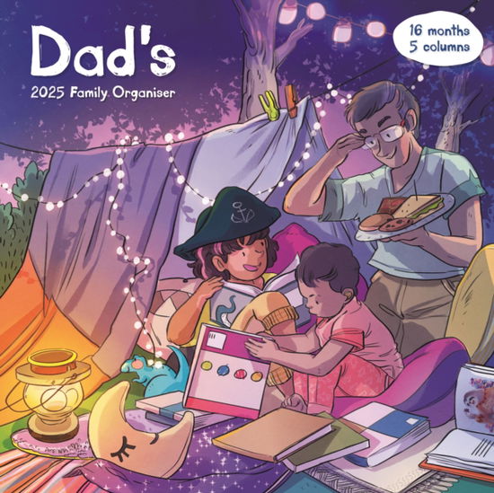 Cover for Carousel Calendars · Dad's Family Organiser Planner Wall Calendar 2025 (Pocketbok) (2024)