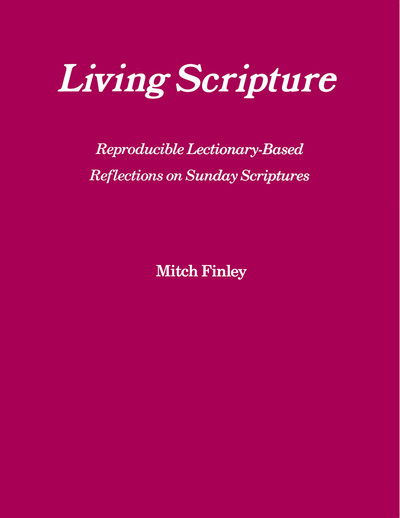 Cover for Mitch Finley · Living Scripture: Reproducible Lectionary-Based Reflections on Sunday Scriptures: Year B (Pocketbok) (1990)