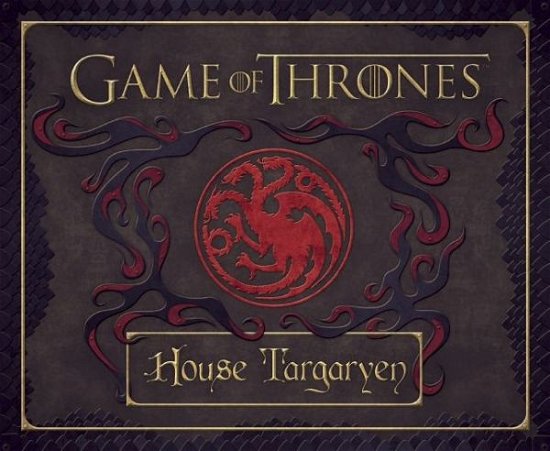 Game of Thrones: House Targaryen Deluxe Stationery Set - Game of Thrones - . Hbo - Bücher - Insight Editions - 9781608876051 - 1. September 2015