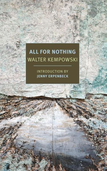 Cover for Walter Kempowski · All for Nothing (Paperback Book) (2018)