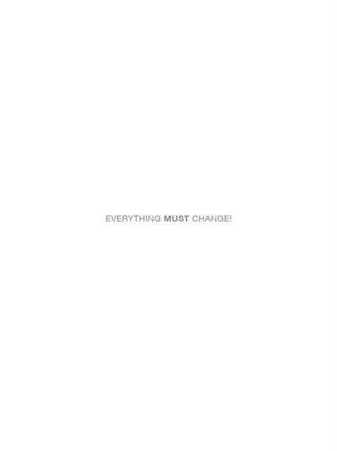 Cover for Everything Must Change!: The World after Covid-19 (Paperback Book) (2021)