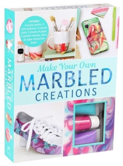 Make Your Own Marbled Creations - Editors of Thunder Bay Press - Książki - Thunder Bay Press - 9781684128051 - 7 maja 2019