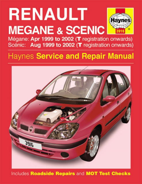 Cover for Haynes Publishing · Renault Megane &amp; Scenic 99-02 (Paperback Book) (2015)