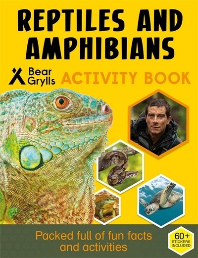 Cover for Bear Grylls · Bear Grylls Sticker Activity: Reptiles &amp; Amphibians - Bear Grylls Activity (Paperback Bog) (2018)