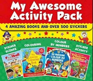 My Awesome Activity Pack - With 4 Colour and Activity Books, and Over 500 Stickers! - Igloo Books - Books - Bonnier Books Ltd - 9781789056051 - April 21, 2019